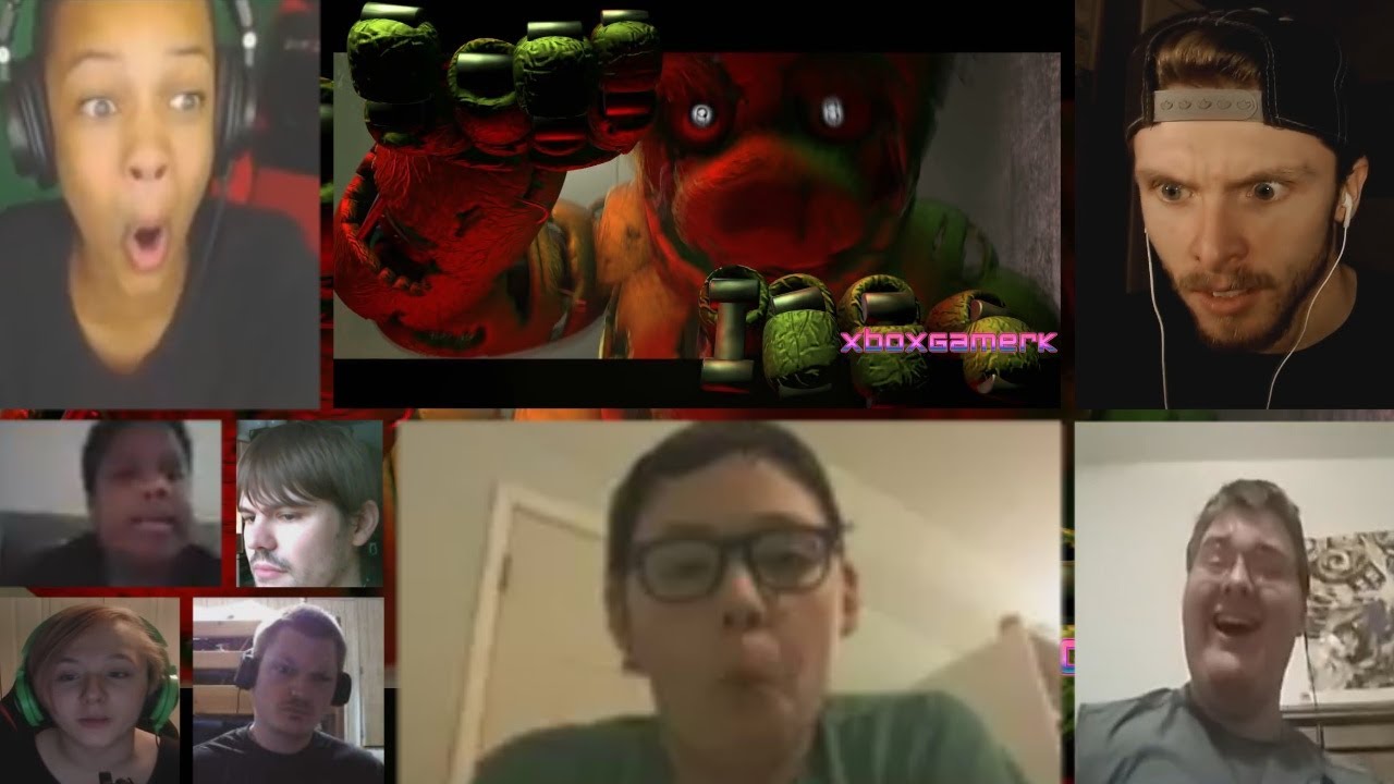 SFM| Evil Never Feels Guilty |music by: DAGames - I'm The Purple Guy [REACTION MASH-UP]#546