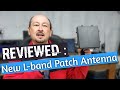 Rtlsdr updated lband patch antenna review  perfect for your sdr radio