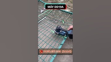 Thử nghiệm lực siết cực mạnh của máy đóng đai dùng pin DD19A #maydongdaidd19a