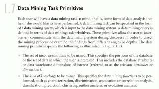 DWM- Data Warehousing and Mining-BE CSE-IT- Data Mining Task Primitives