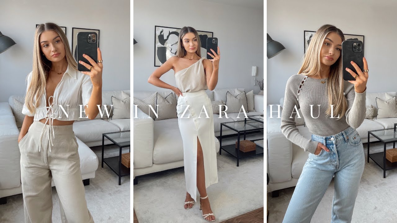 SPRING/SUMMER ZARA HAUL & TRY ON | NEW IN 2021