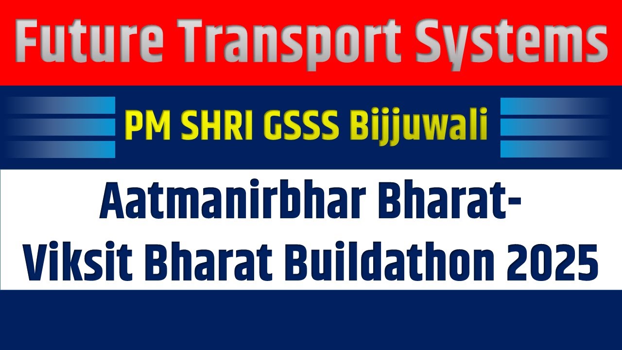 Future Transport Systems | Hyperloop Train & Transit Elevated Bus | Aatmanirbhar Bharat Buildathon