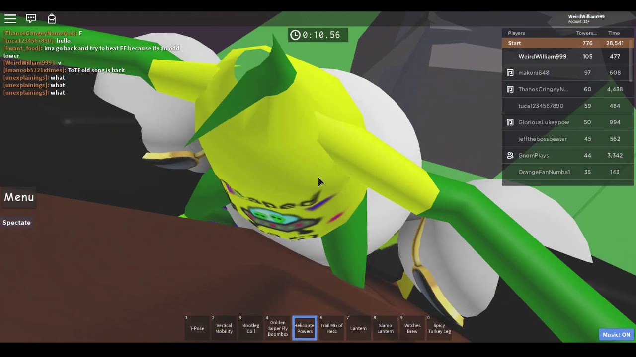 [JToH] ToFaF %Glitches WR - 11.86