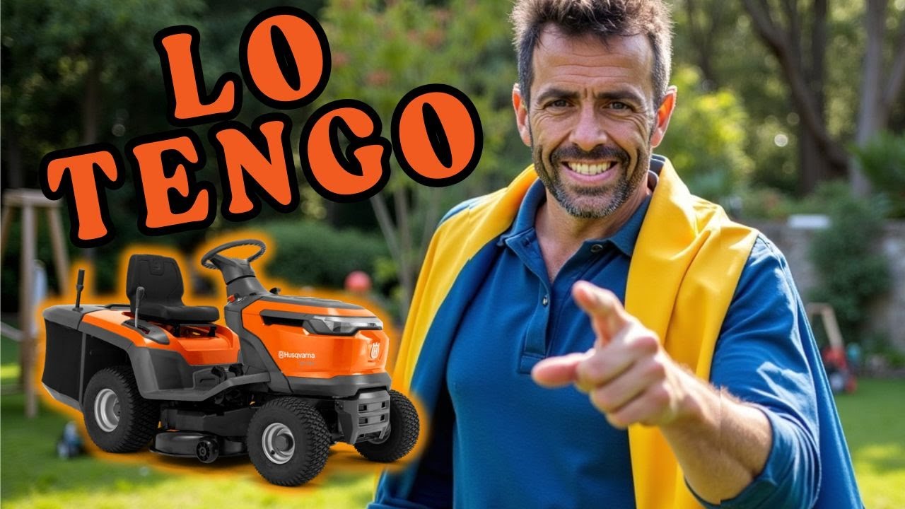 Tractor Cortacésped Husqvarna TC114 | Compacto y Potente