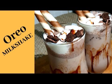 easy-steps-to-make-oreo-milkshake-|-oreo-milkshake-with-ice-cream