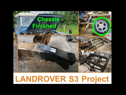 4 – Welding and Painting Land Rover Chassis. – Land Rover Series 3 Project 4 – Welding and Painting Land Rover Chassis. – Land Rover Series 3 Project
