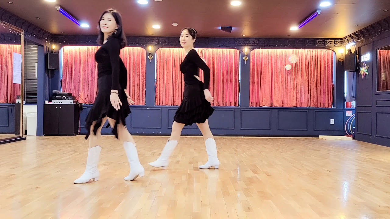 집시여인 라인댄스 (Gypsy  Lady Linedance) (Dance & Count)대한컨트리댄스협회 위례지부