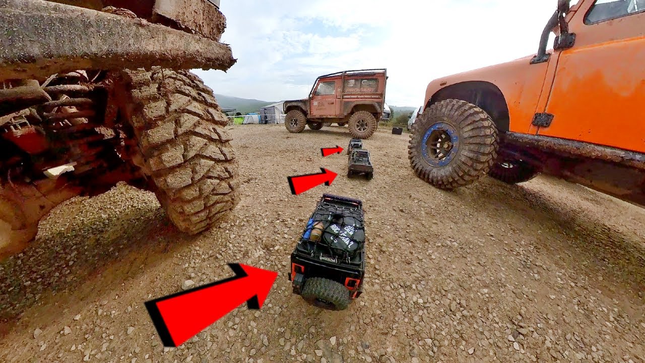 RC CARS 1 10 Vs 1 1 Live Land Rover Party 4X4 EVENT Les Comes YouTube rc-cars-1-10-vs-1-1-live-land-rover-party-4x4-event-les-comes-youtube