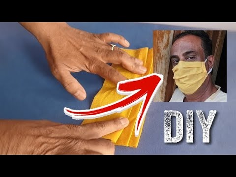 How to Make Mask At Home | Mask Making From Cloth bag | DIY Mask | Handmade Mask