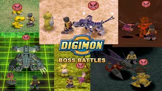 Digimon World HD Remaster - All Boss Battles