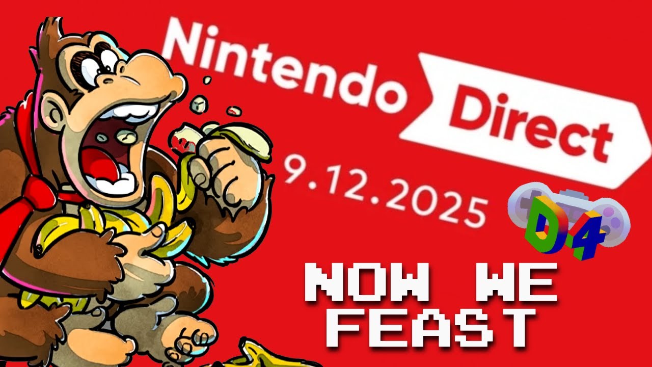 POST-KONG CLARITY: Nintendo Direct September 2025 Reaction Ft. Designing For and Tarvould's Quest!
