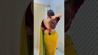 My First Saree & Blouse From Meesho. I Never Expected The Saree To Be This Beautiful