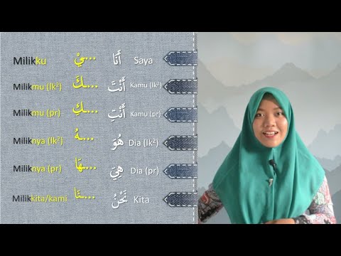 Kata Ganti Milik dalam Bahasa Arab (Ada Lagunya)