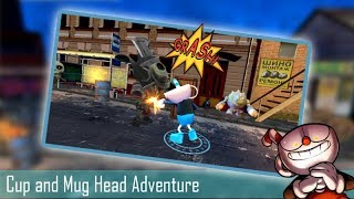 Cup and Mug Head Adventure - Android Gameplay screenshot 1
