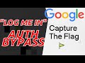 Google CTF - Authentication Bypass