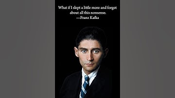 Kafka’s Thought On Peace... #quotes #kafka #relatable #sayings #edit #shortsfeed #shorts