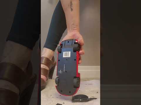 Raven crushes super car with heels #crushexperiment #crushing #odlysatisfying #highheels #asmrcrush