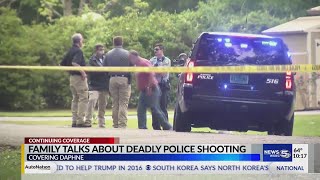 Mother of Daphne officer-involved shooting suspect: 'I need justice for my son'