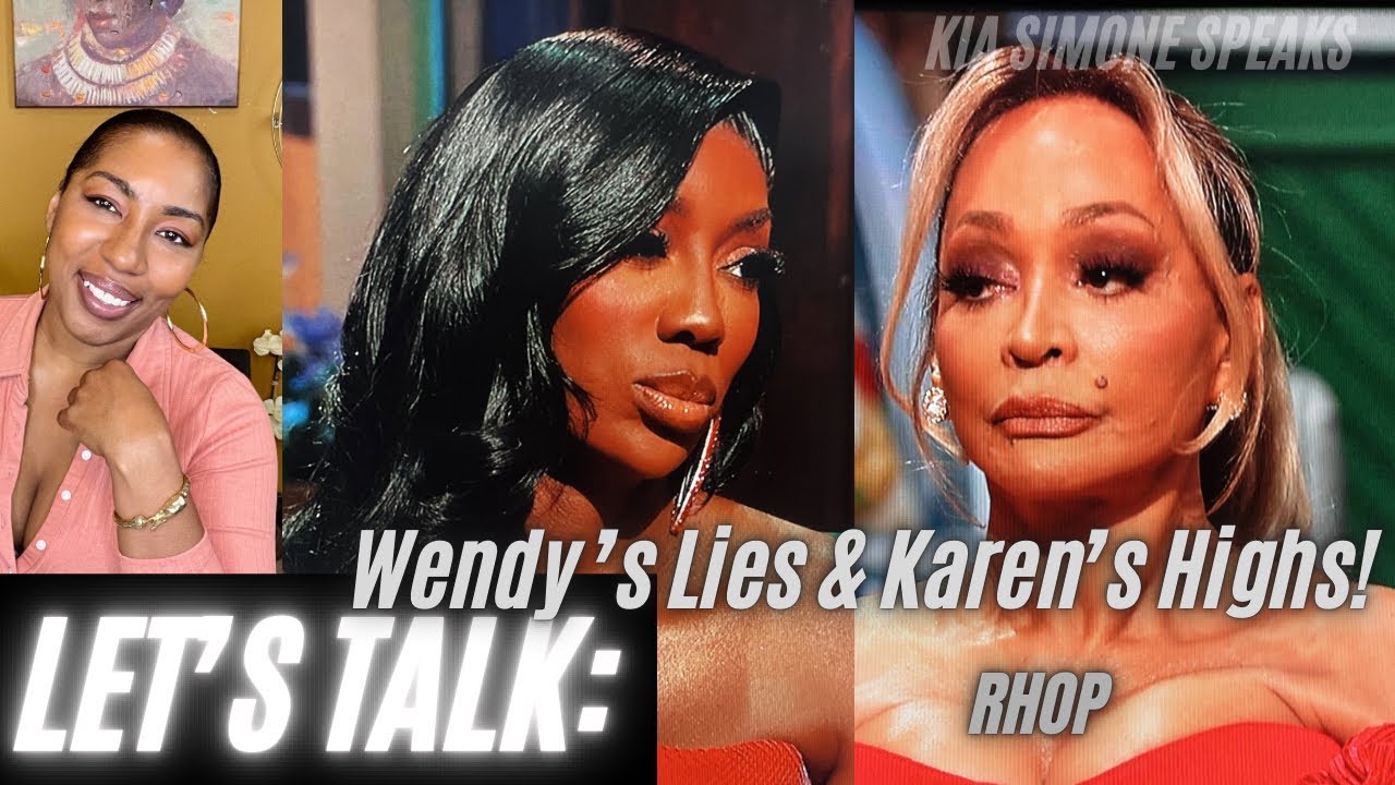Wendy, You Have The Right To Remain SILENT & Karen Is FOS! RHOP Reunion Part 3 Review 