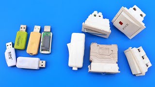 3 Awesome uses of old Memory Card Reader and old switch | DC Motors