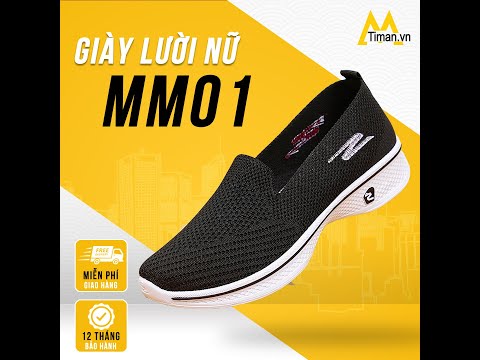 Video MM01 TIMAN.VN | GIÀY THỂ THAO NỮ CHÍNH HÃNG TIMAN ĐƯỢC... - youtube