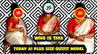 Plus Size Indian Model Outfits Stunning Fashion 170325-03
