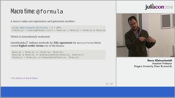 A Formula for Bringing Data Across Table--matrix Divide | Dave Kleinschmidt | JuliaCon 2018