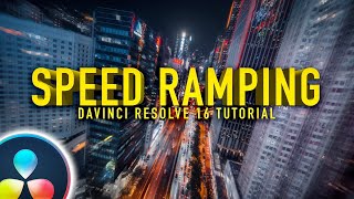 How to SPEED RAMP in DaVinci Resolve 16 | DaVinci Resolve 16 tutorial