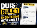 DUIS Rule 1 Examples with two parameters solved| Definite Integration Tricks