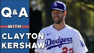 Q&A With Clayton Kershaw - Dodgers (2020)