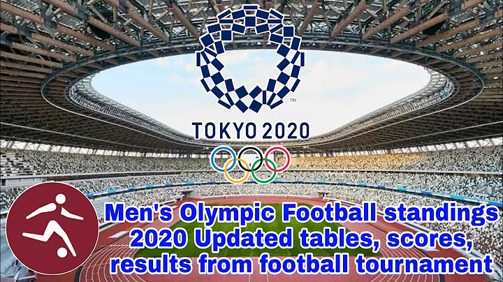 Football at the summer olympics schedule and results