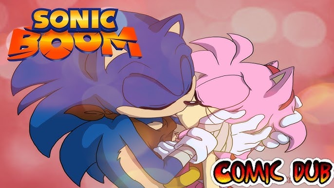 Sonamy~ kiss by Klaudy-na  Sonic and amy, Sonic, Sonic heroes