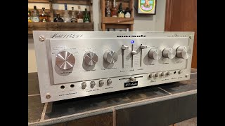 Vintage Integrated Amplifier Review - Marantz 1152DC Console Amplifier