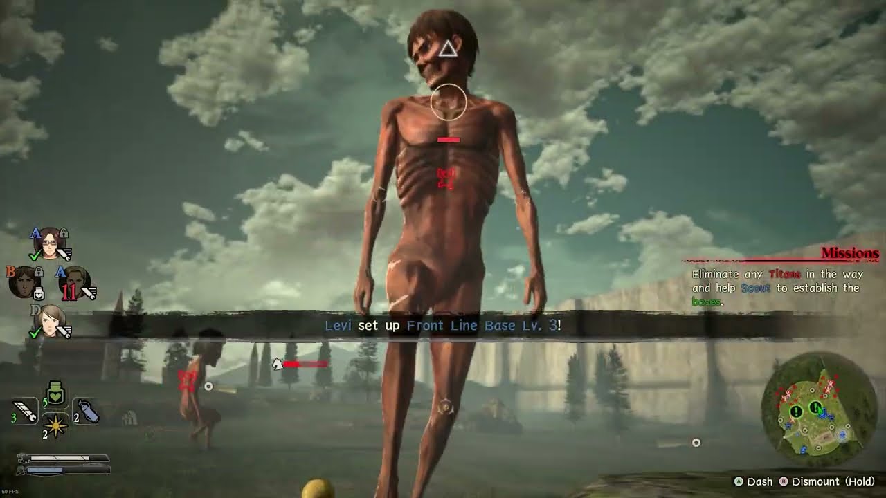 Attack on Titan 2 [9]: Capturing Titans