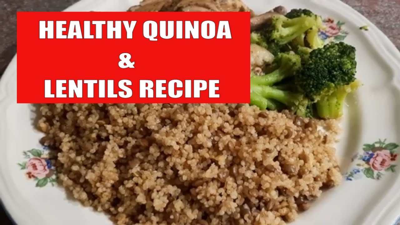 Cooking Quinoa & Lentils For My Family (PLANTBASED PROTEIN) YouTube