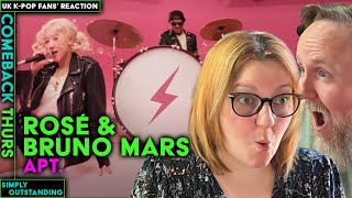 ROSÉ & Bruno Mars - APT. - UK K-Pop Fans Reaction