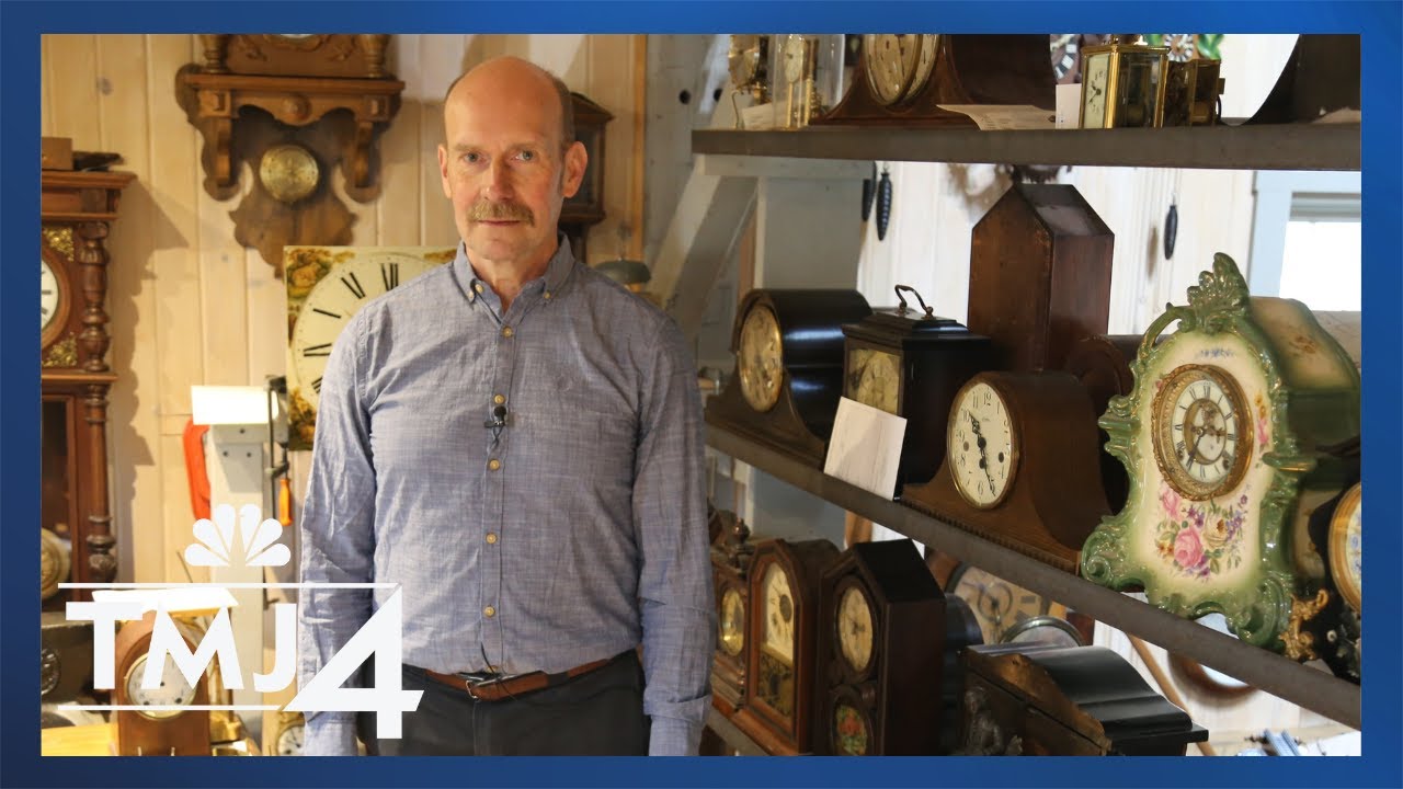 Master clock repairman preserves time as it ticks away