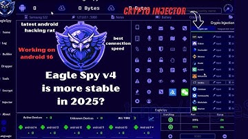 Eagle Spy V4 (2025) – The Most Advanced Android RAT | FUD Bypass | Live Monitoring |Eagle spy v5