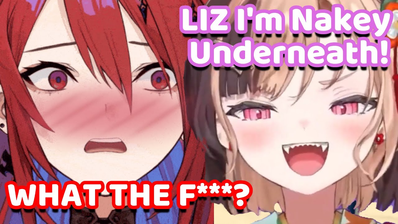 Liz when Gigi Said She Doesn't Wear Her Swimsuit in 3D: (Hololive)