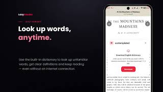 LazyReader: Offline Dictionaries - Look Up Words Without a Connection screenshot 1
