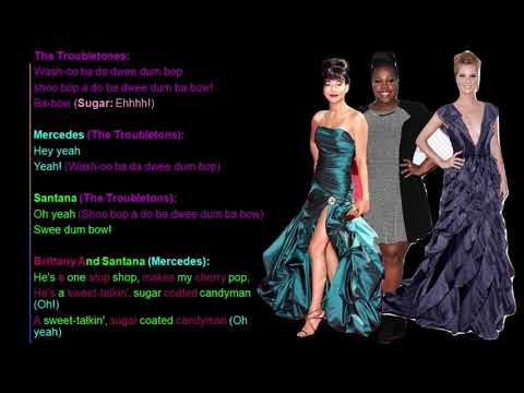 Candyman Glee Lyrics