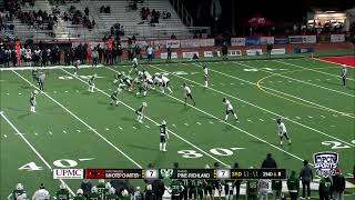 2022 PIAA 5A Football Championships | Pine Richland Interception to Touchdown