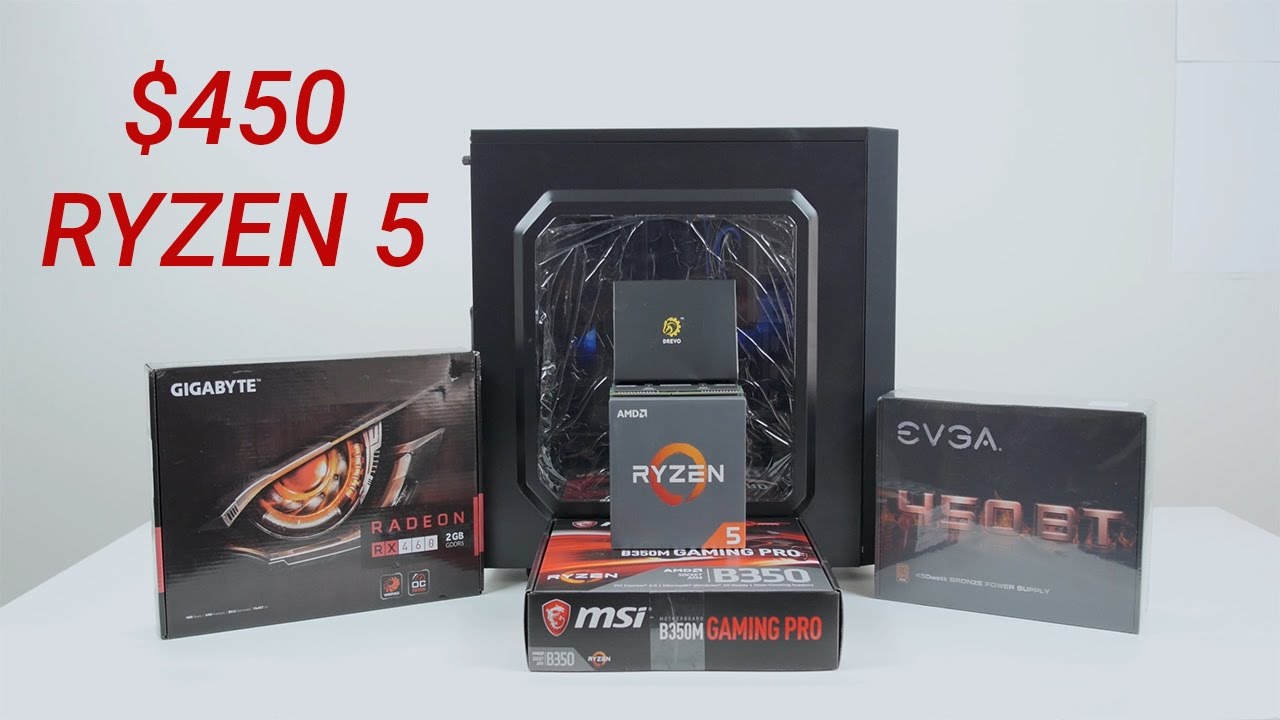 $450 Ryzen 1400 Gaming System