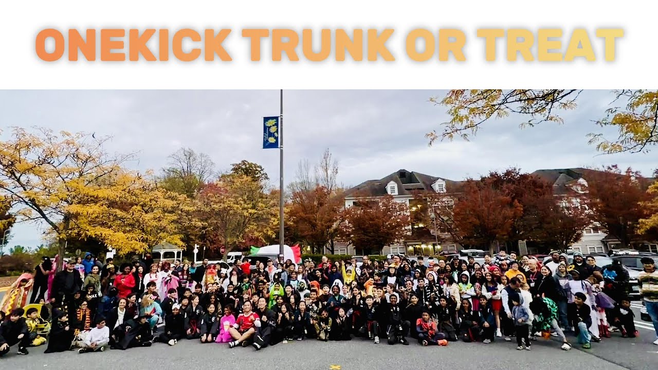 2025 Onekick Trunk or Treat Halloween Party Walk though!