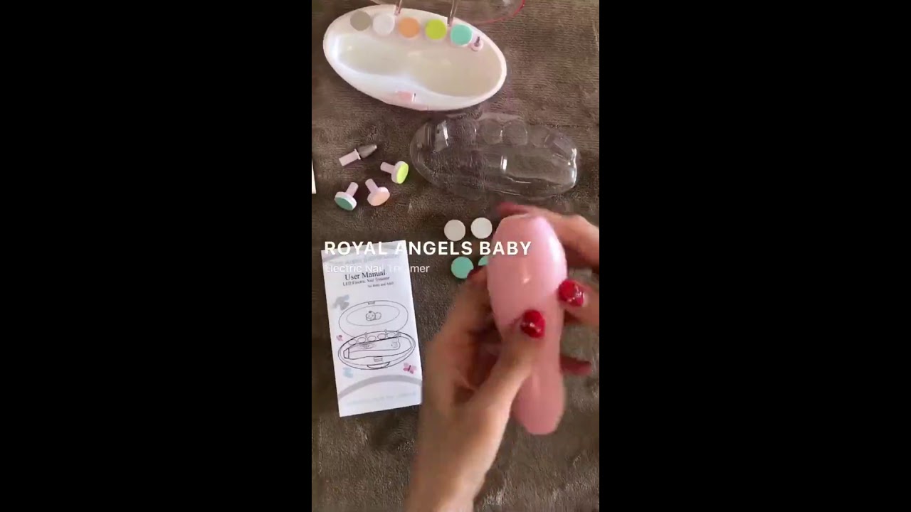 royal angels baby electric nail trimmer