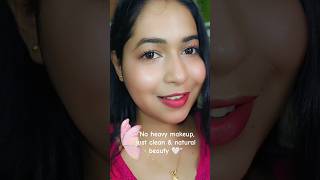 Simple Makeup Tutorial ✨ Easy Natural Look | Beginner Friendly🌷#makeupshorts #makeuptutorial #shorts
