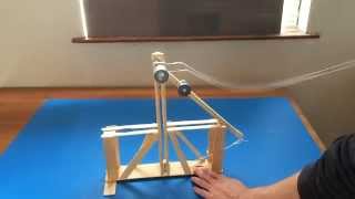 Build it here: https://www.instructables.com/id/The-Floating-Arm-Trebuchet/ My book! Rubber Band Engineer: http://amzn.to/2ks54PB 