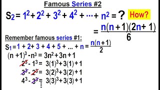 Algebra Ch 48: Sequences and Series (34 of 34) Famous Series #2