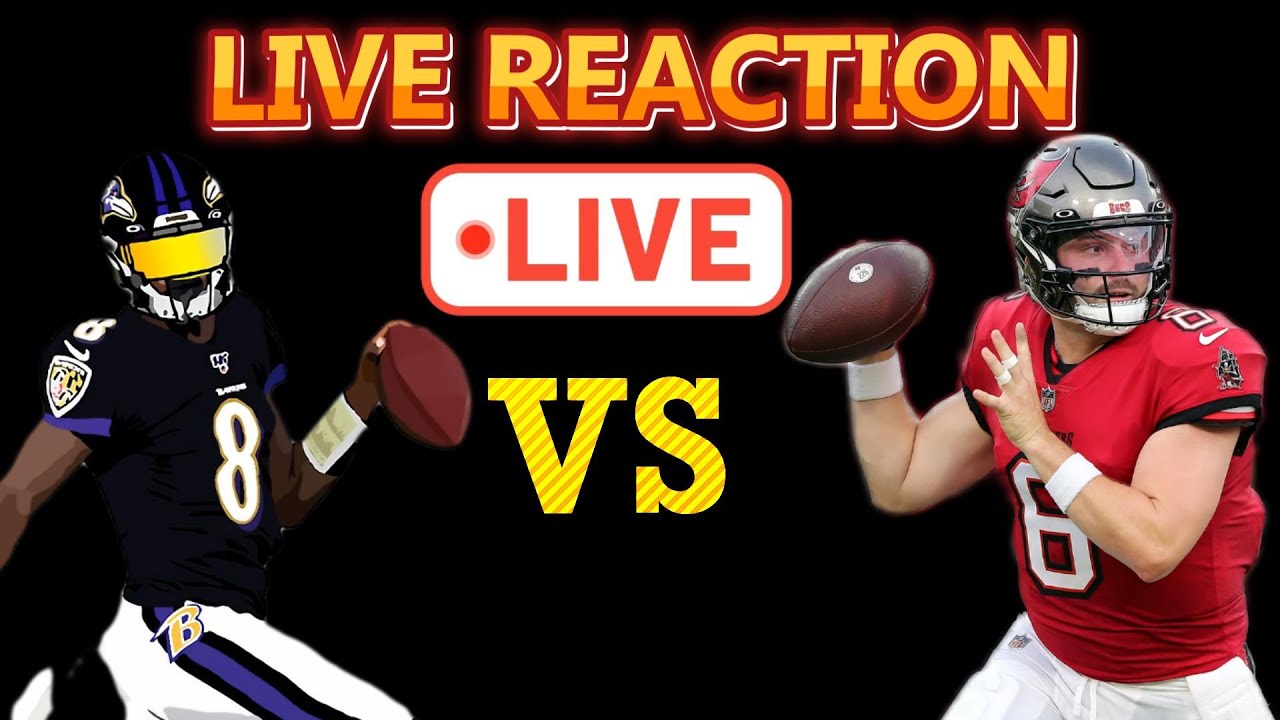 WATCH: Baltimore Ravens vs Tampa Bay Buccaneers: Monday Night Football  Live Game Reaction & Analysis!