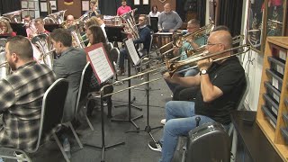 The Whitburn Band perform MUSIC for JOCK TAMSON by Alan Fernie, second movement 